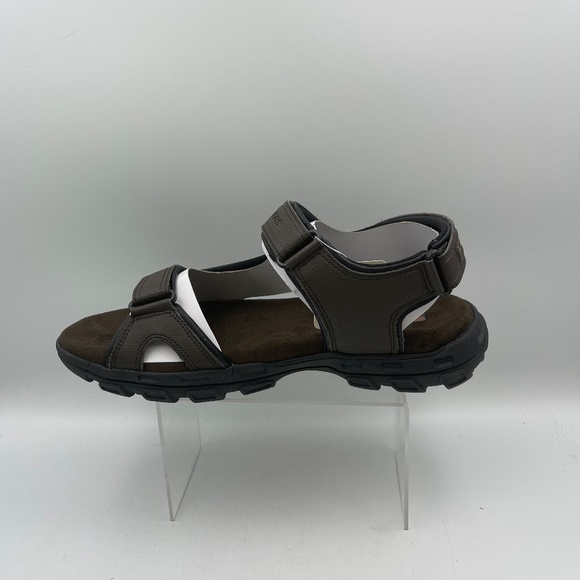 Skechers Men's 13 Louden Sandal Brown SN 64487 New Without Box - Picture 5 of 12